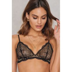 Samsoe & Samsoe Biustonosz Marilyn 7092 - Black. Czarne biustonosze koronkowe Samsøe & Samsøe, z haftami. Za 141,95 zł.