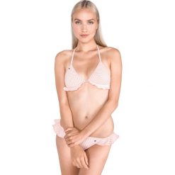 Tommy Hilfiger Górna część stroju kąpielowego Beżowy. Brązowe stroje kąpielowe damskie TOMMY HILFIGER, m, bez wzorów, z elastanu. Za 180,95 zł.