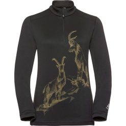Koszulka funkcyjna "Matterhorn" w kolorze antracytowym. Szare bluzki sportowe damskie Odlo Women, l, bez wzorów, ze skóry, ze stójką, z krótkim rękawem, krótkie, bez kaptura. W wyprzedaży za 209,95 zł.