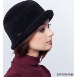 Kapelusz budka retro CHELSEA. Szare kapelusze damskie marki Pakamera, z weluru, eleganckie. Za 230,00 zł.