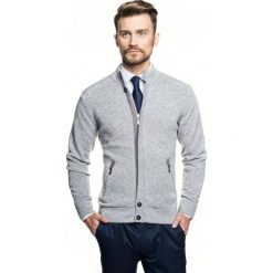 Sweter cheney kr szary. Szare swetry męskie Recman, m, bez wzorów, bez kołnierzyka, bez kaptura. Za 249,00 zł.