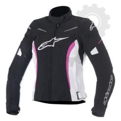 Kurtka tekstylia ALPINESTARS STELLA ROX kolor biały/czarny/fioletowy, rozmiar S. Czarne kurtki damskie Alpinestars, na lato, s, bez wzorów, z meshu, bez kaptura. W wyprzedaży za 589,00 zł.