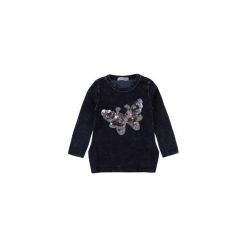 Bluzka dziewczęca z printem. Czarne t-shirty dziewczęce TXM. Za 19,99 zł.