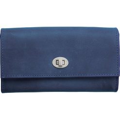 Skórzany portfel w kolorze granatowym - 18 x 11 x 4 cm. Portfele damskie Marc O'Polo Accessoires, z materiału. W wyprzedaży za 227,95 zł.