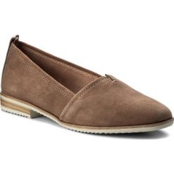 Półbuty TAMARIS - 1-24205-20 Old Rose Suede 616. Brązowe creepersy damskie Tamaris, ze skóry ekologicznej, na obcasie. W wyprzedaży za 159,00 zł.