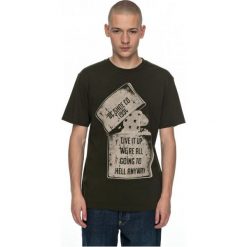 DC Koszulka Męska Dead Above Ss M Tees csn0 Dark Olive S. Zielone koszulki sportowe męskie marki DC, s, z nadrukiem, z bawełny, z długim rękawem. Za 99,00 zł.