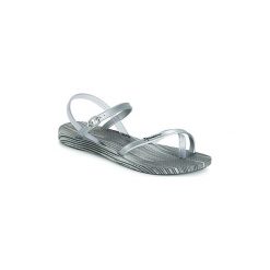 Sandały Ipanema FASHION SANDAL VI. Szare sandały damskie Ipanema, bez wzorów, bez obcasa, bez zapięcia. Za 109,70 zł.