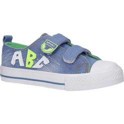 Niebieskie trampki na rzepy casu a6612. Niebieskie trampki chłopięce Casu, bez wzorów, na rzepy. Za 39,99 zł.
