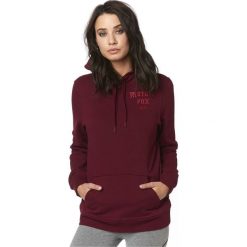 FOX bluza damska Arch Po Hdy XL burgund. Czerwone bluzy damskie FOX, xl, bez wzorów, bez rękawów, z kapturem. Za 200,00 zł.