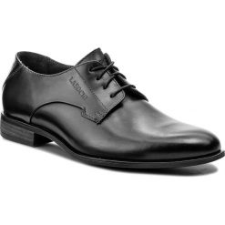 Półbuty LASOCKI FOR MEN - MB01-ENZO-06 Czarny. Czarne półbuty męskie Lasocki For Men, ze skóry. Za 179,99 zł.