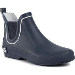 Kalosze PEPE JEANS - Brent Chelsea PUS50001 Navy 595. Niebieskie kalosze damskie Pepe Jeans, bez wzorów, z jeansu. Za 149,00 zł.