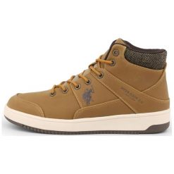 U.S. Polo Assn. Tenisówki Męskie Wolf 41 Brązowe. Pomarańczowe tenisówki męskie marki U.S. Polo Assn. W wyprzedaży za 239,00 zł.