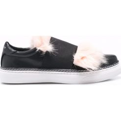 Sixtyseven - Tenisówki. Czarne trampki damskie slip on marki Sixtyseven, ze skóry. W wyprzedaży za 159,90 zł.