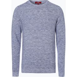 Swetry męskie: Finshley & Harding London - Sweter męski, niebieski