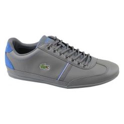 Buty sportowe męskie: LACOSTE Buty męskie Misano Sport 118 1 szare r. 40.5 (CAM00831Z8)