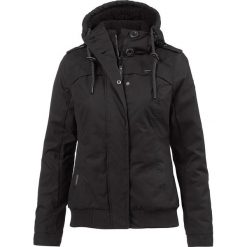 Kurtka przejściowa w kolorze czarnym. Czarne kurtki damskie Street & Sports Wear, xs, z aplikacjami, ze skóry, bez kaptura. W wyprzedaży za 257,95 zł.