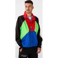 Puma Ortalion Kurtka Czarny Wielokolorowy. Czarne płaszcze męskie Puma, l, bez wzorów, z materiału, bez kaptura. Za 378,95 zł.