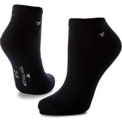 Zestaw 4 par niskich skarpet unisex TOM TAILOR - 9415 Dark Navy 545. Czarne skarpetki damskie marki Tom Tailor, bez wzorów, z elastanu. Za 39,00 zł.
