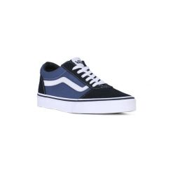 Buty Vans WARD SUEDE. Niebieskie trampki męskie Vans, bez wzorów, bez zapięcia. Za 303,08 zł.