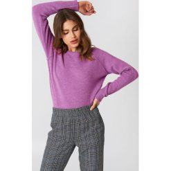 Swetry klasyczne damskie: Minimum Sweter Kita – Purple
