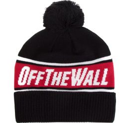 Czapka VANS - Off The Wall Po VN0A2YR7A2T Black/Chili 726. Czarne czapki zimowe damskie Vans, z elastanu. Za 99,00 zł.