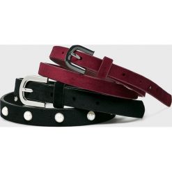 Medicine - Pasek Hand Made (2-pack). Brązowe paski damskie marki MEDICINE, w paski, z poliesteru. W wyprzedaży za 19,90 zł.