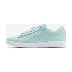 Puma Smash V2 L Fair Tenisówki Niebieski. Niebieskie trampki i tenisówki damskie Puma, bez wzorów, z materiału, bez zapięcia. Za 257,95 zł.