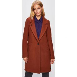 Scotch & Soda - Płaszcz. Pomarańczowe kurtki damskie s, z elastanu, klasyczne. W wyprzedaży za 519,90 zł.