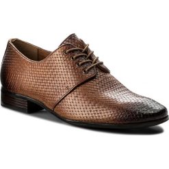 Półbuty LASOCKI FOR MEN - MI07-C365-400-01 Brązowy. Pomarańczowe buty wizytowe męskie marki Lasocki For Men, ze skóry. Za 189,99 zł.
