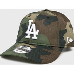 New Era - Czapka. Szare czapki z daszkiem męskie marki New Era, z bawełny. W wyprzedaży za 99,90 zł.