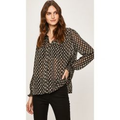 Scotch & Soda - Koszula. Czarne bluzki damskie Scotch & Soda, s, bez wzorów, z poliesteru, eleganckie, ze stójką, z długim rękawem. Za 419,90 zł.