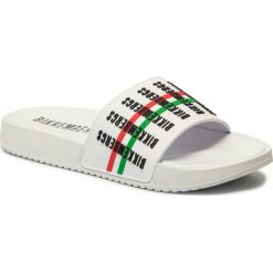 Klapki BIKKEMBERGS - Royle B4BKMX19001 White. Białe klapki męskie Bikkembergs. W wyprzedaży za 259,00 zł.