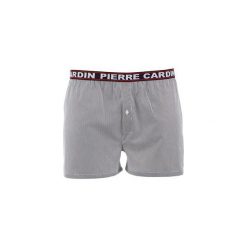 Bokserki męskie: Shorty Giacomo 1-pack P1 Czarne Paski – Pierre Cardin