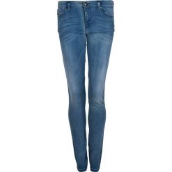 Diesel Spodnie "Skinzee-JoggJeans". Szare jeansy damskie Diesel. Za 199,00 zł.