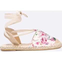 Vero Moda - Espadryle. Szare espadryle damskie Vero Moda, z gumy. W wyprzedaży za 79,90 zł.