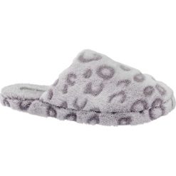 Kapcie damskie Casa mia popielate. Szare kapcie damskie marki Casa mia, z materiału. Za 29,90 zł.