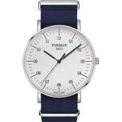 RABAT ZEGAREK TISSOT Everytime Big Gent T109.610.17.037.00. Białe zegarki męskie marki TISSOT, ze stali. W wyprzedaży za 836,00 zł.