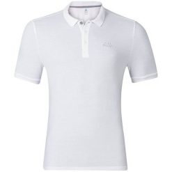 Odlo Koszulka męska Polo shirt s/s TRIM biała r. L (525922/10000). Białe koszulki sportowe męskie marki Odlo, s. Za 71,91 zł.