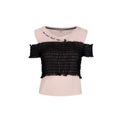 Bluzki Patrizia Pepe 8J0709/A3CK-M316. Różowe bluzki damskie Patrizia Pepe, m, bez wzorów, bez kołnierzyka, bez rękawów. Za 249,00 zł.