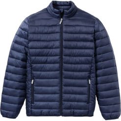 Kurtka pikowana przejściowa basic bonprix ciemnoniebieski. Niebieskie kurtki męskie bonprix, m, bez wzorów, bez kaptura. Za 124,99 zł.