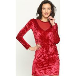 Sukienki: Czerwona Sukienka Velvet Mine