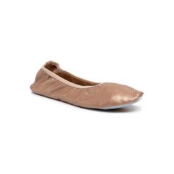 HOME&RELAX JD2019L. Białe kapcie damskie Home&Relax, ze skóry. Za 59,99 zł.