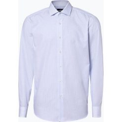 BOSS - Koszula męska – Gordon, niebieski. Niebieskie koszule męskie Boss, m, bez wzorów, klasyczne, z klasycznym kołnierzykiem, bez rękawów. Za 429,95 zł.