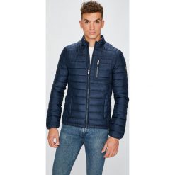 Guess Jeans - Kurtka. Szare kurtki męskie jeansowe Guess Jeans, l, z aplikacjami. Za 599,90 zł.