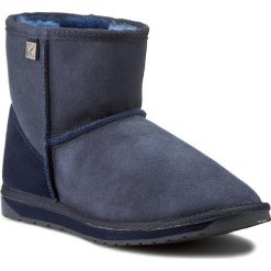 Buty EMU AUSTRALIA - Platinum Stinger Mini WP10003 Indigo. Niebieskie buty zimowe damskie EMU Australia, ze skóry, na niskim obcasie. W wyprzedaży za 399,00 zł.