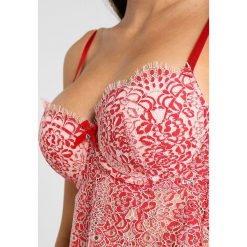 Biustonosze bardotka: Hunkemöller ALEAH Biustonosz z fiszbiną tango red