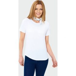 Top oversize. Szare bluzki damskie Greenpoint, bez wzorów, z elastanu, bez kołnierzyka, bez rękawów. Za 29,99 zł.