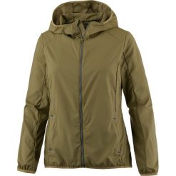 Kurtka funkcyjna w kolorze khaki. Brązowe kurtki męskie SCHECK - Outdoor Basics, xs, bez wzorów, z materiału, bez kaptura. W wyprzedaży za 85,95 zł.