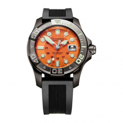 Zegarek "241428" w kolorze czarnym. Czarne zegarki męskie marki Victorinox, ze stali. W wyprzedaży za 2099,95 zł.