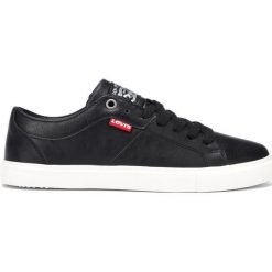Levi's Woods Tenisówki Czarny. Czarne trampki i tenisówki damskie Levi's®, bez wzorów, z materiału, na sznurówki. Za 257,95 zł.